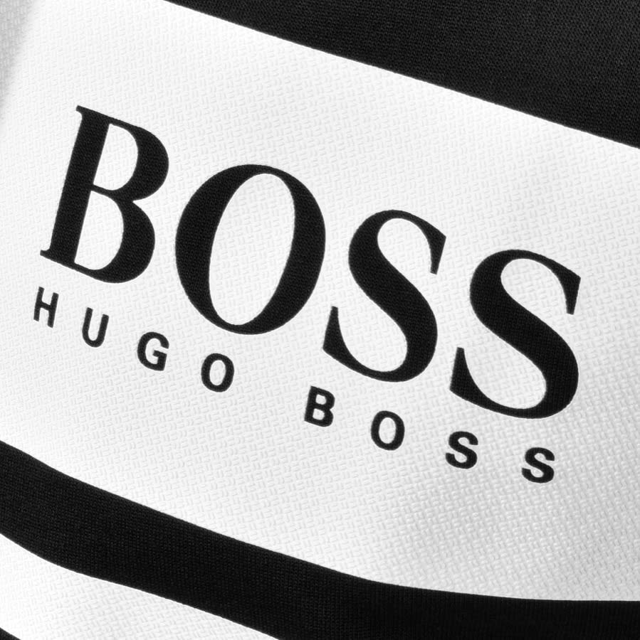 Alternative Image for ProductBOSS Bodywear Authentic Lounge Logo Hoodie Black3